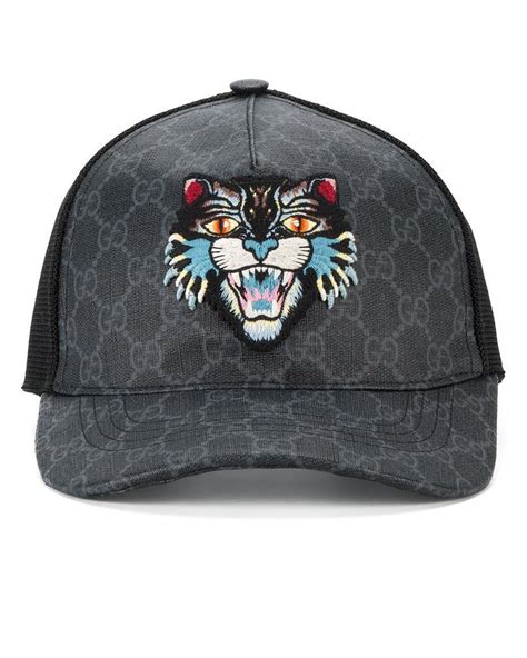 gucci angry cat cap|Gucci pet collection.